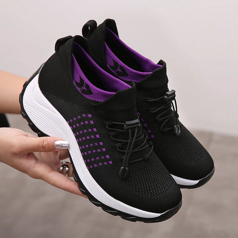 All Day Ortho Shoe | Black Purple