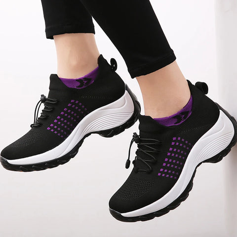 All Day Ortho Shoe | Black Purple